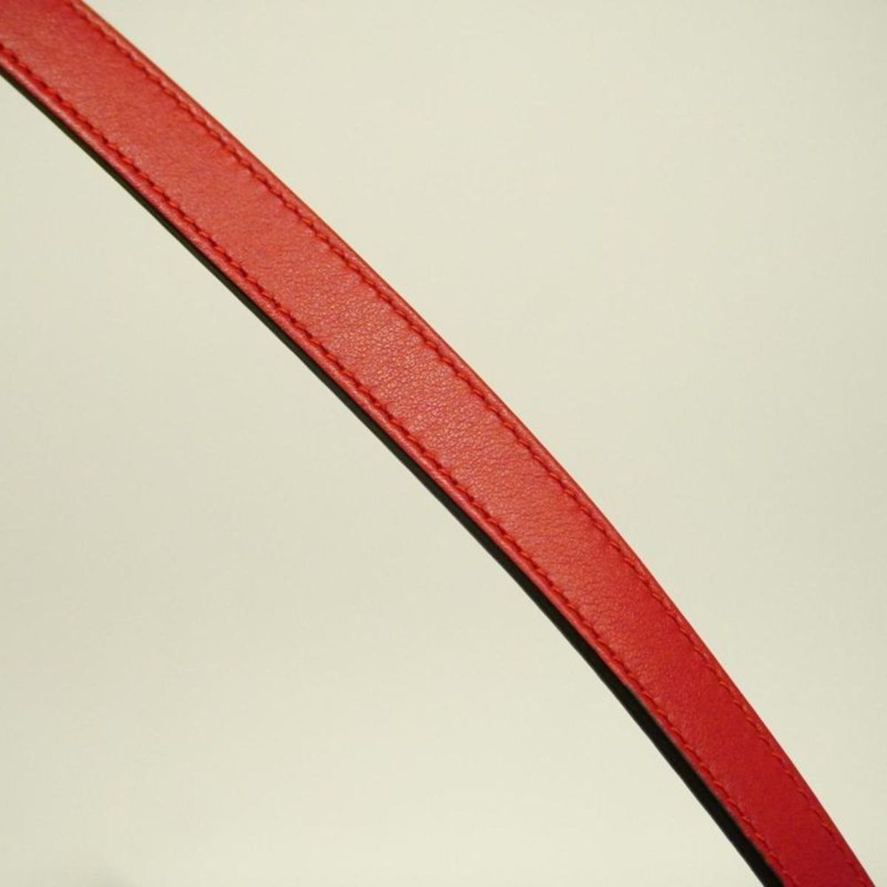 Gucci Gg Marmont Red Leather Shoulder Bag (Pre-Owned) - Picture 7 of 11